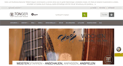 Desktop Screenshot of musik-tonger.de